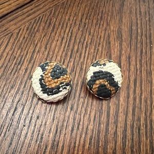 Plunder Leopard Studs